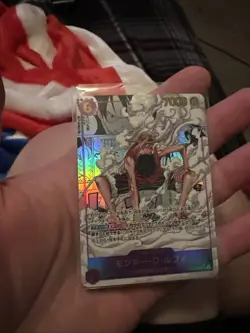 One Piece Card Monkey D Luffy EB02-061 Rare Parallel Art Manga, Japanese Edition - Image 1