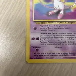 Pokemon Mew #8 WOTC Black Star Promo Vintage TCG Card Wizards of the Coast - Image 5