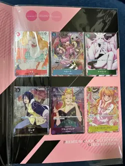 ONE PIECE Card Game Premium Card Collection Girls Edition Set Japanese - Image 4