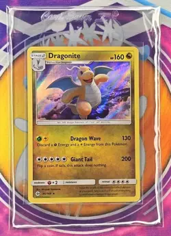 🔥2017 Pokemon Card SM Base Set Dragonite 96/149 Holo Rare Reverse Holo👍📈 - Image 3