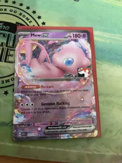 Pokemon TCG Mew ex 151/165 Prize Pack Series Cards Holo Near Mint - Image 1