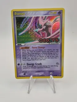 Deoxys 17/107 Deoxys Reverse Holo Rare Stamp Pokemon Card - NM - Image 1