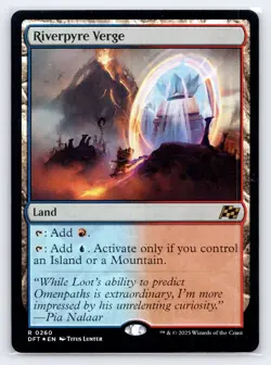 Riverpyre Verge Aetherdrift #260 NM MTG Magic the Gathering Card - Image 1