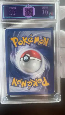 Dark Charmander 50/82 first edition GRADED 10 NEAR MINT PGC old pokemon card - Image 3