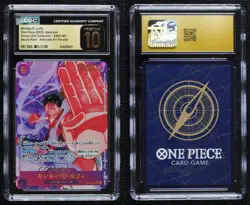 2025 One Piece Card Game: Extra - Anime 25th Collection Monkey D Luffy CGC 10 - Image 3