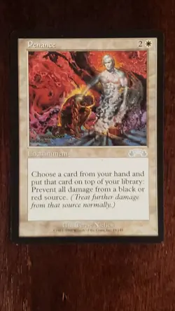 Penance Exodus EX/LP 15/143 MTG Magic the Gathering Enchantment Uncommon - Image 5