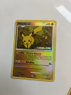 Pokemon TCG Diamond & Pearl Holo Card Lot Pikachu Chimchar Grotle 8 Cards - Image 2