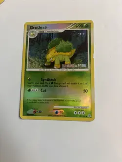 Pokemon TCG Diamond & Pearl Holo Card Lot Pikachu Chimchar Grotle 8 Cards - Image 4