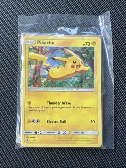 Pikachu 5/12 Holo - Sealed McDonald's Promo 20th Anniversary 2016 Pokemon Card - Image 1