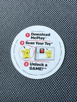 Pikachu 5/12 Holo - Sealed McDonald's Promo 20th Anniversary 2016 Pokemon Card - Image 4