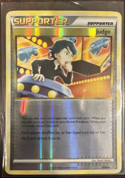 Pokemon Judge Unleashed 78/95 Reverse Holo Uncommon Supporter English Card - Image 1