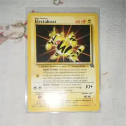 Promo movie card Pokemon Electabuzz Base Set 2/102 60 HP Light Screen - Image 1