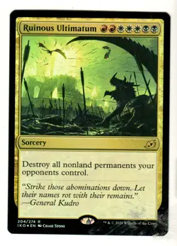 Ruinous Ultimatum FOIL Ikoria Lair of Behemoths Beauty - Image 1