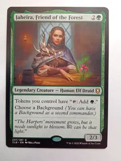 Jaheira, Friend of the Forest 237 Commander Legends Battle for Baldur's Gate MTG - Image 1