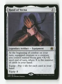 Hand of Vecna - #246 - Non Foil - MTG - Near Mint - Image 1