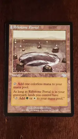 Riftstone Portal Judgment EX/LP 143/143 MTG Magic the Gathering Land Uncommon - Image 5