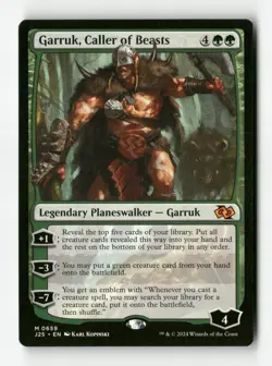 Garruk, Caller of Beasts - #659 - Non Foil - MTG - Near Mint - Image 1