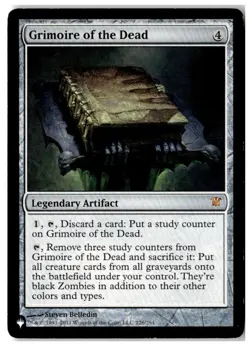 MTG Grimoire of the Dead - The List Reprints Moderately Played English - Image 1