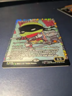 Dark Leo & Shredder (TMT 0299) - Fracture FOIL Showcase - Image 3