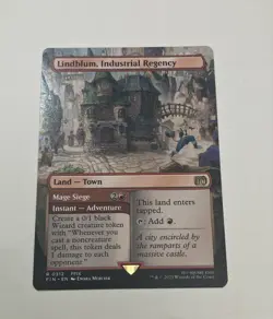 Lindblum, Industrial Regency (Borderless) Final Fantasy Regular MTG - Image 1