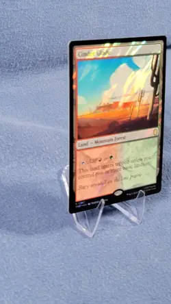 x1 Cinder Glade - Surge Foil R MTG Commander: Teenage Mutant Ninja Turtles M/NM - Image 3