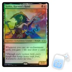FOIL SYTHIS, HARVEST'S HAND Modern Horizons 2 Magic MTG MINT CARD - Image 1