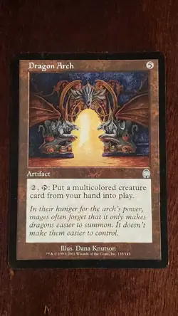 Dragon Arch Apocalypse EX/LP 135/143 MTG Magic the Gathering Artifact Uncommon - Image 5