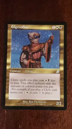 Edgewalker Scourge EX/LP 137/143 MTG Magic the Gathering Creature Uncommon - Image 1