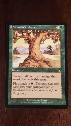 Moment's Peace Odyssey EX/LP 251/350 MTG Magic the Gathering Instant Common - Image 5