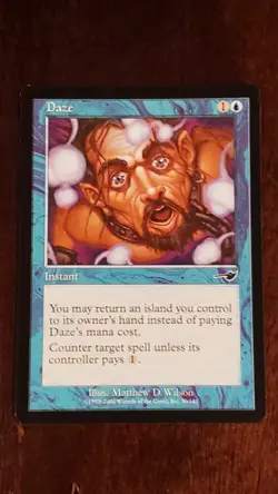 Daze Nemesis EX/LP 30/143 MTG Magic the Gathering Instant Common Blue - Image 5
