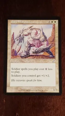 Daru Warchief Scourge EX/LP 6/143 MTG Magic the Gathering Creature Uncommon - Image 1