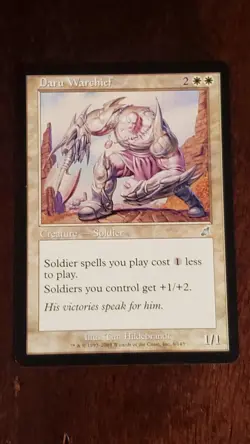 Daru Warchief Scourge EX/LP 6/143 MTG Magic the Gathering Creature Uncommon - Image 5