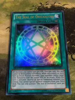 Yu-Gi-Oh! - THE SEAL OF ORICHALCOS LC03-EN001 - LP/NM - Image 1