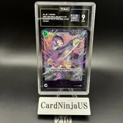 TAG MINT 9 Tashigi ONE PIECE Japanese OP12-031 Championship L Promo 210 - Image 1
