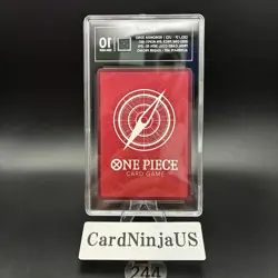 TAG GEM MINT 10 Roronoa Zoro Parallel OP01-001 L 25th Edition ONE PIECE 244 - Image 2