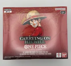One Piece TCG OP-13 Booster Box Carrying On His Will English Factory Sealed New - Image 1