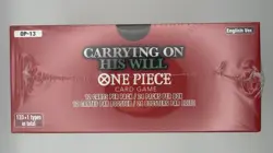 One Piece TCG OP-13 Booster Box Carrying On His Will English Factory Sealed New - Image 2