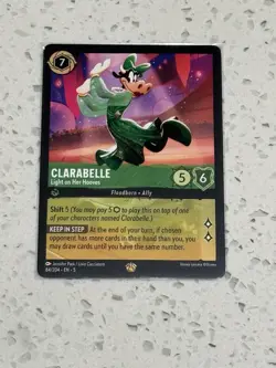 Disney Lorcana Clarabelle - Light on Her Hooves 84/204 Shimmering Skies Non-Foil - Image 1