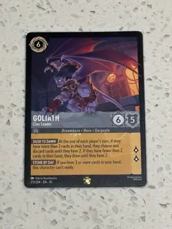 Disney Lorcana Goliath - Clan Leader 173/204 Whispers in the Well Non-Foil Mint - Image 1