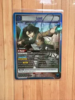 Levi (011) - UE10BT: Attack on Titan (UE10BT) Super Rare Union Arena NM/MINT - Image 1