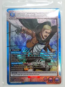 Erwin Smith Foil - UE10BT/AOT-1-002 NM - Union Arena - Image 1