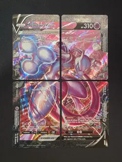 Mewtwo V-Union [Set of 4] SWSH: Sword & Shield Promo Cards English NM - Image 1