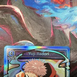 Yuji Itadori Jujutsu Kaisen Union Arena SR Holo Raid Card UE03BT/JJK1-040 - Image 3