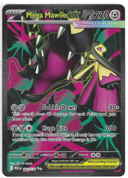 Pokemon TCG Mega Mawile EX Ultra Rare Card 162/132 Me01: Mega Evolution - Image 1
