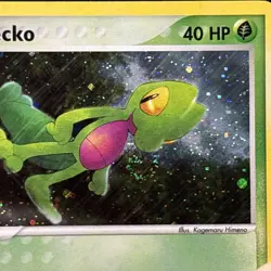 Pokemon Treecko #016 Holo Black Star Promo Card Near Mint Condition **SWIRL!!** - Image 2