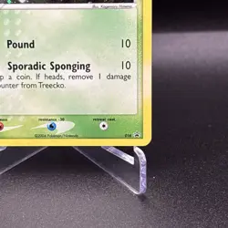 Pokemon Treecko #016 Holo Black Star Promo Card Near Mint Condition **SWIRL!!** - Image 5