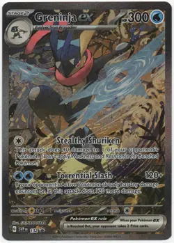 Greninja EX 132 Scarlet & Violet SV Promo Card Pokemon TCG Holo NM - Image 1