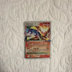 Pokemon Infernape LV.X DP10 Ultra Rare Holo Diamond & Pearl 120 HP Card - Image 1