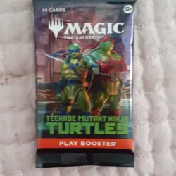 Magic: The Gathering Card Lot Teenage Mutant Ninja Turtles Leonardo Raphael Pla… - Image 3