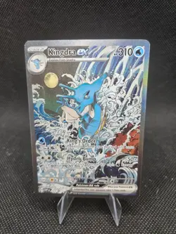 Kingdra ex 131 Pokemon Scarlet & Violet Promo Card Holo NM - Image 1